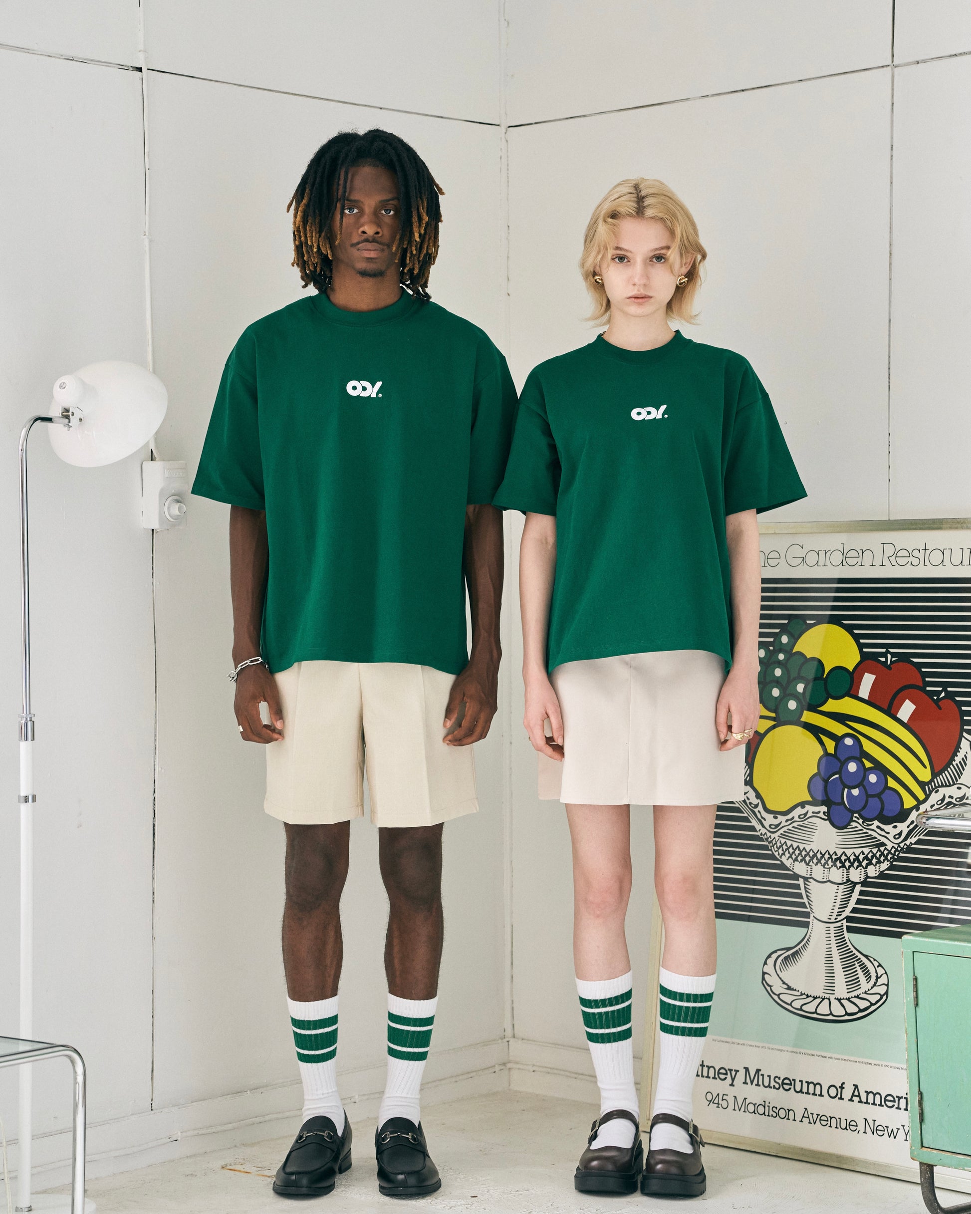T-shirt Green ODY Tシャツ  緑