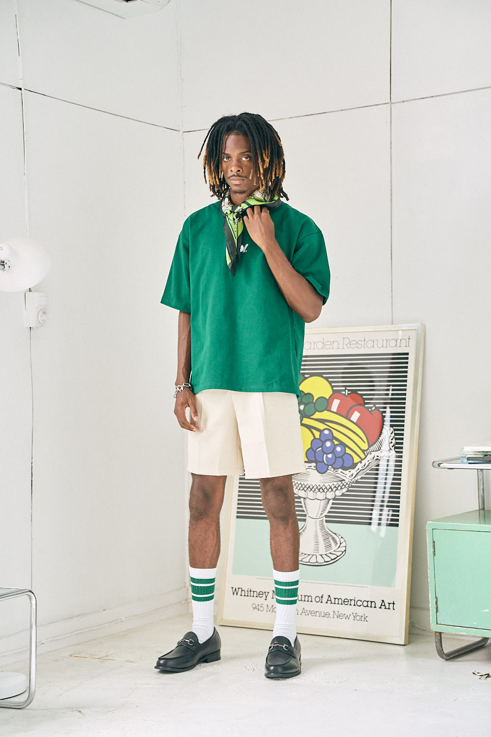 BASIC LOGO T（GREEN）