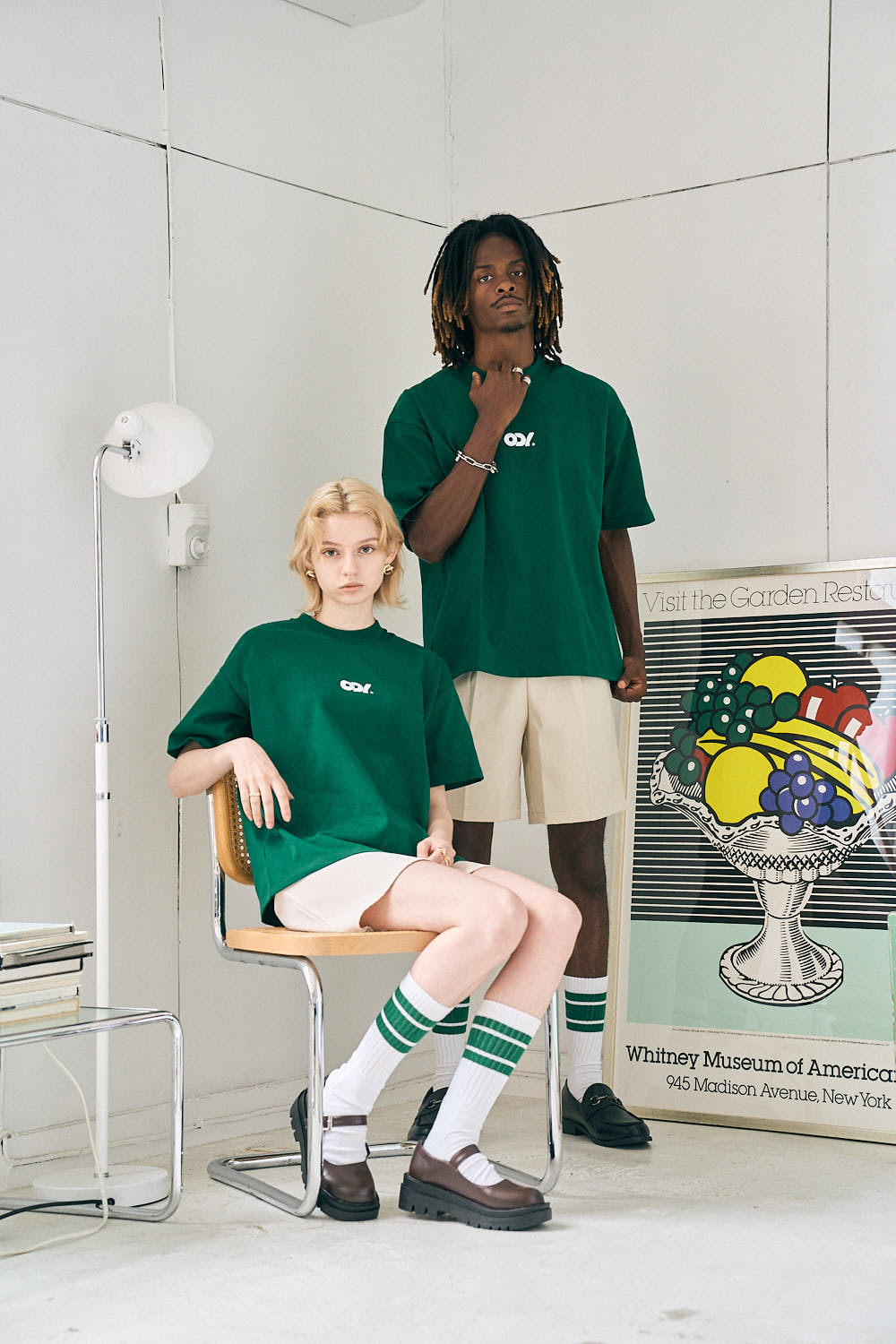 BASIC LOGO T（GREEN）