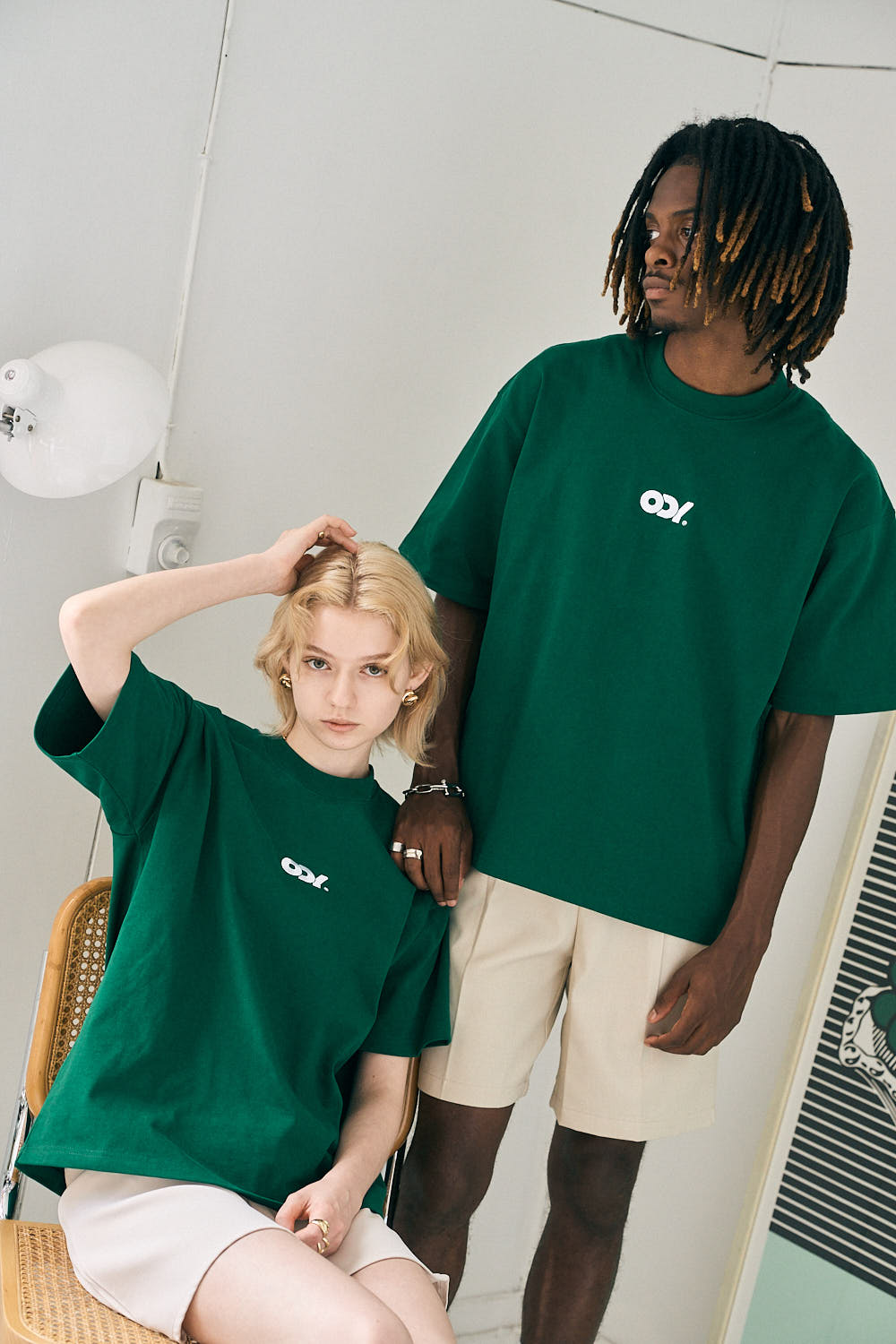 BASIC LOGO T（GREEN）