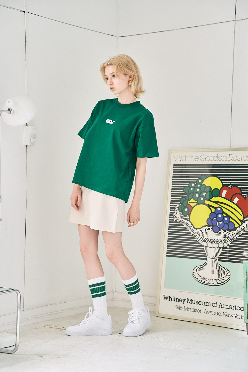 BASIC LOGO T（GREEN）