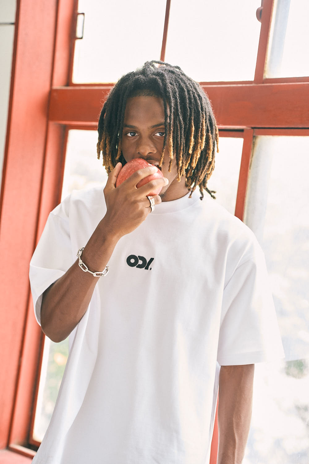T-shirt White ODY Tシャツ  白