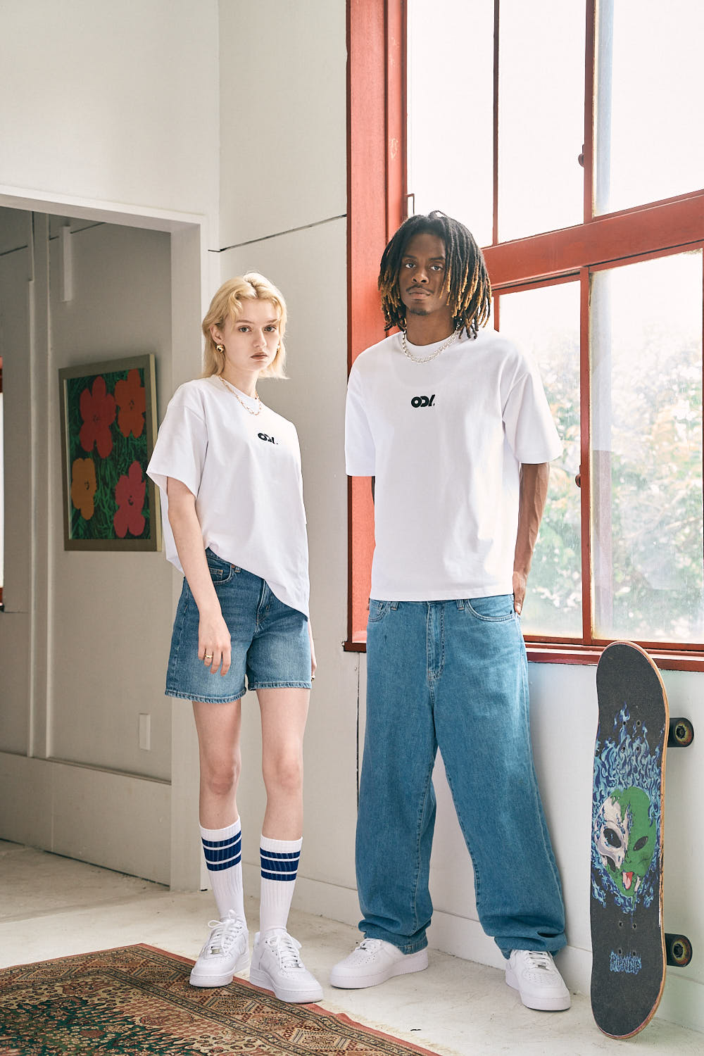T-shirt White ODY Tシャツ  白