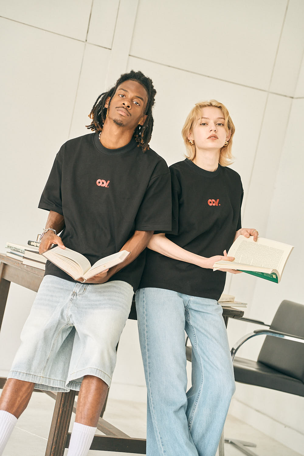 T-shirt Black ODY Tシャツ  黒