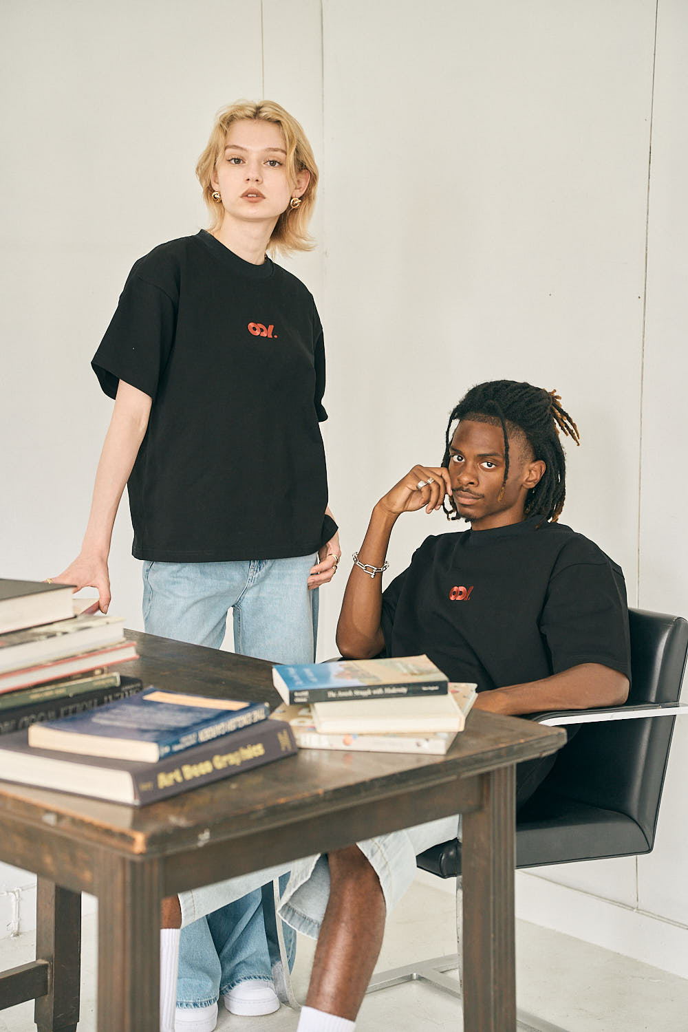 T-shirt Black ODY Tシャツ  黒