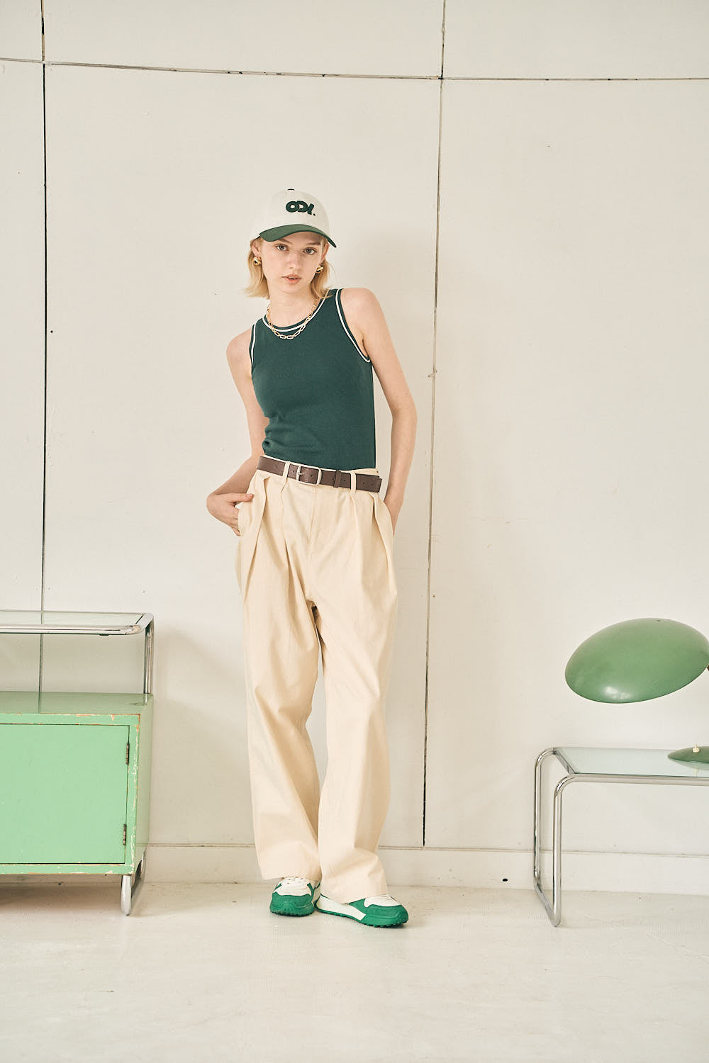 ODY LOGO CAP（GREEN）