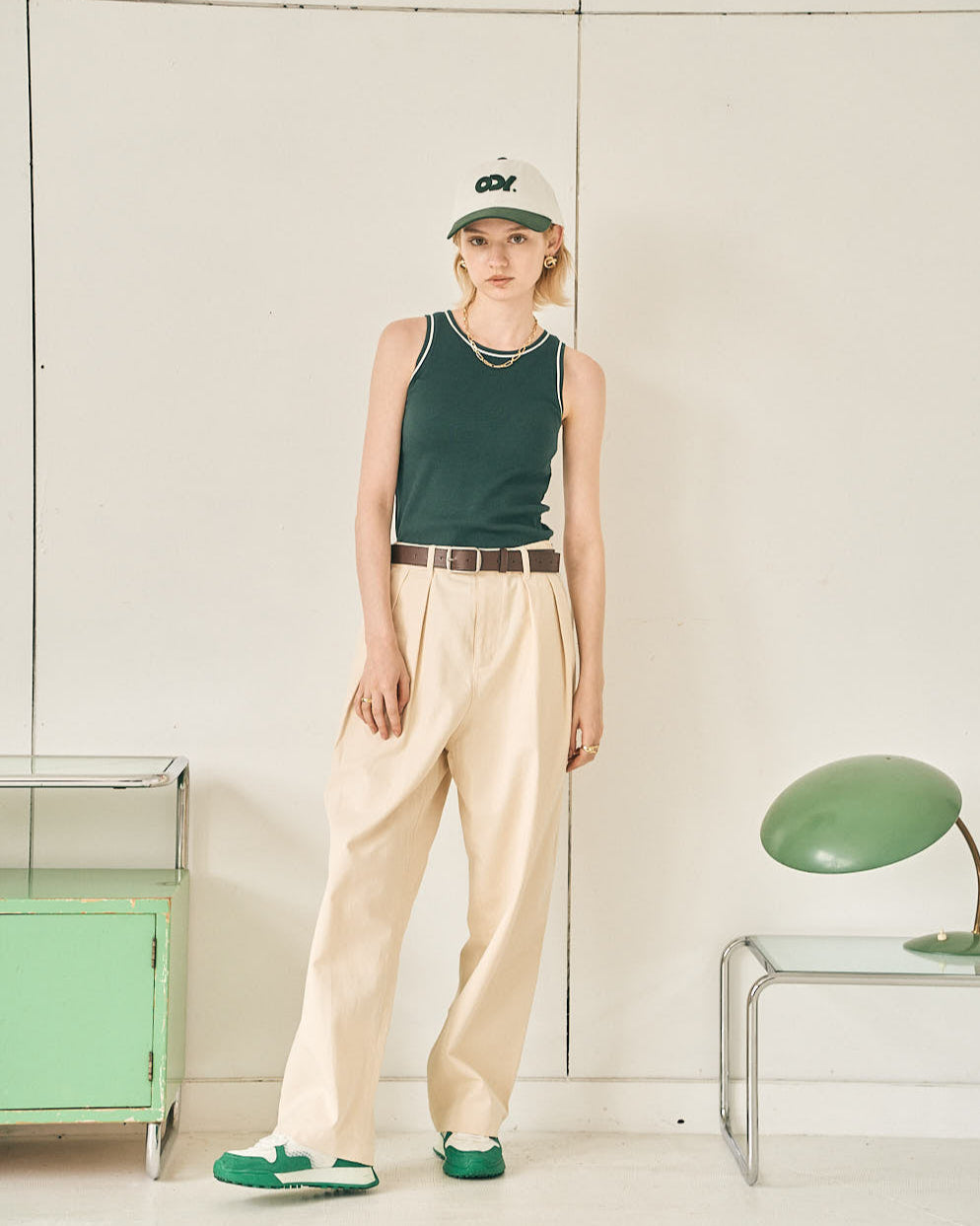 ODY LOGO CAP（GREEN）
