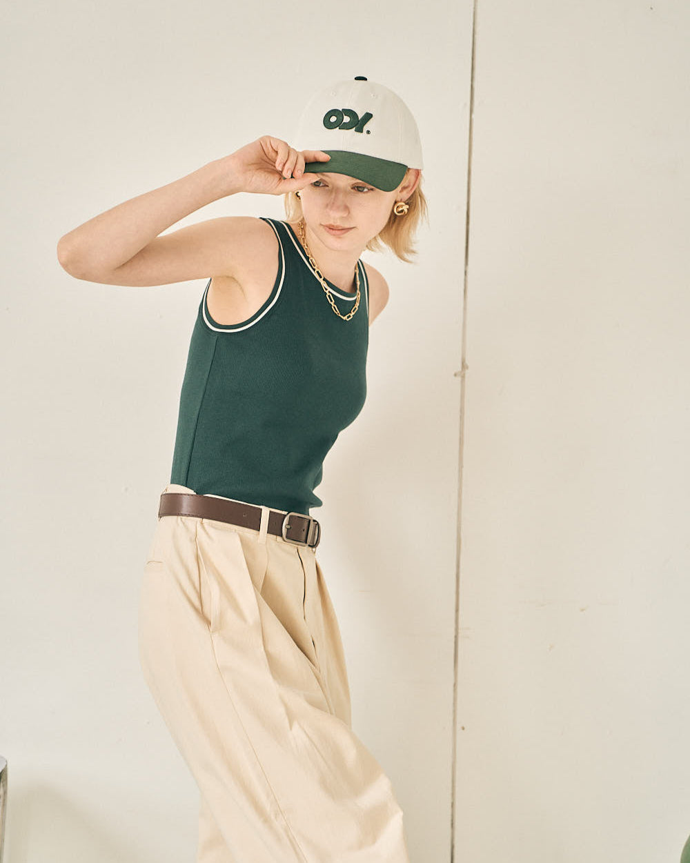 ODY LOGO CAP（GREEN）