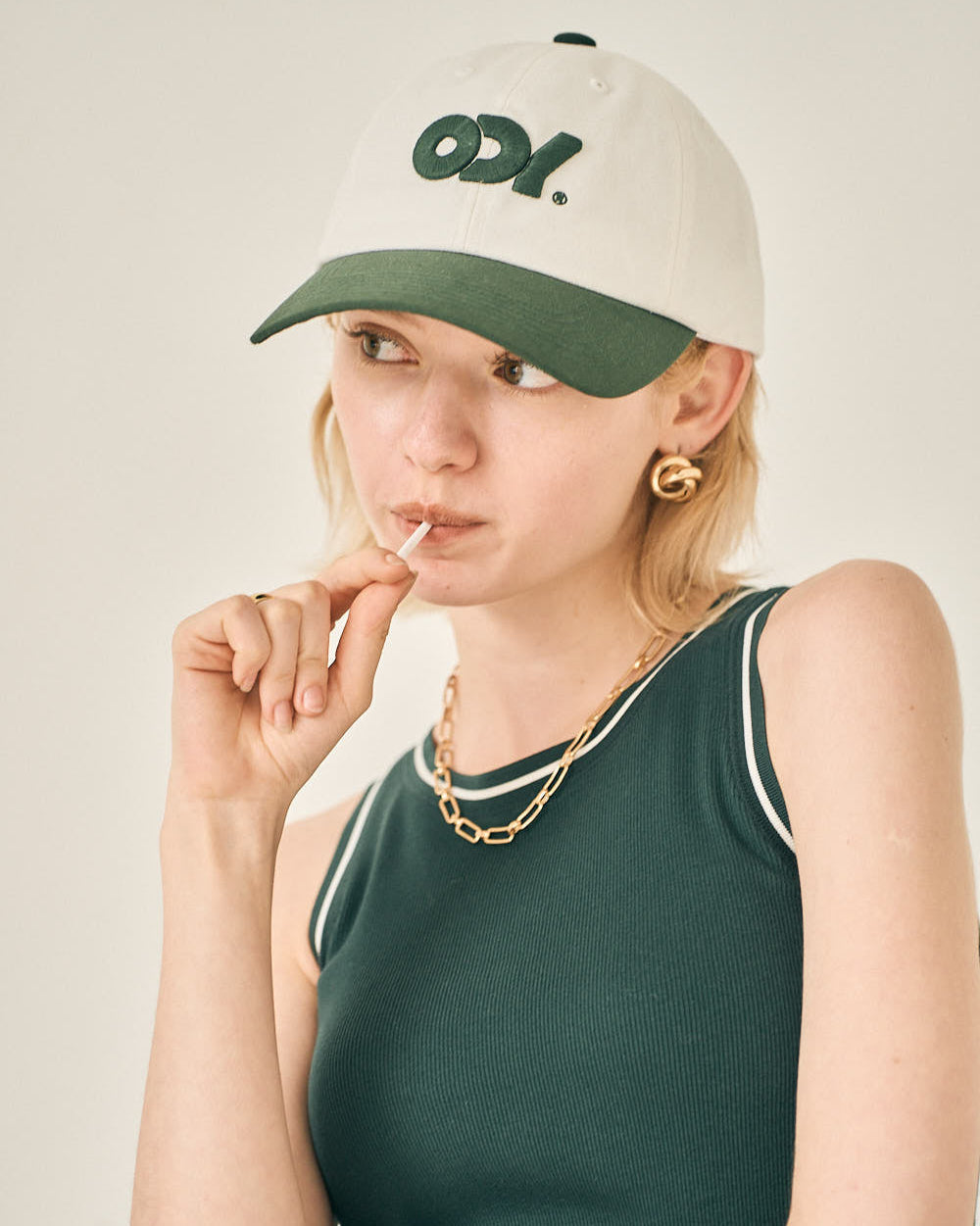 ODY LOGO CAP（GREEN）