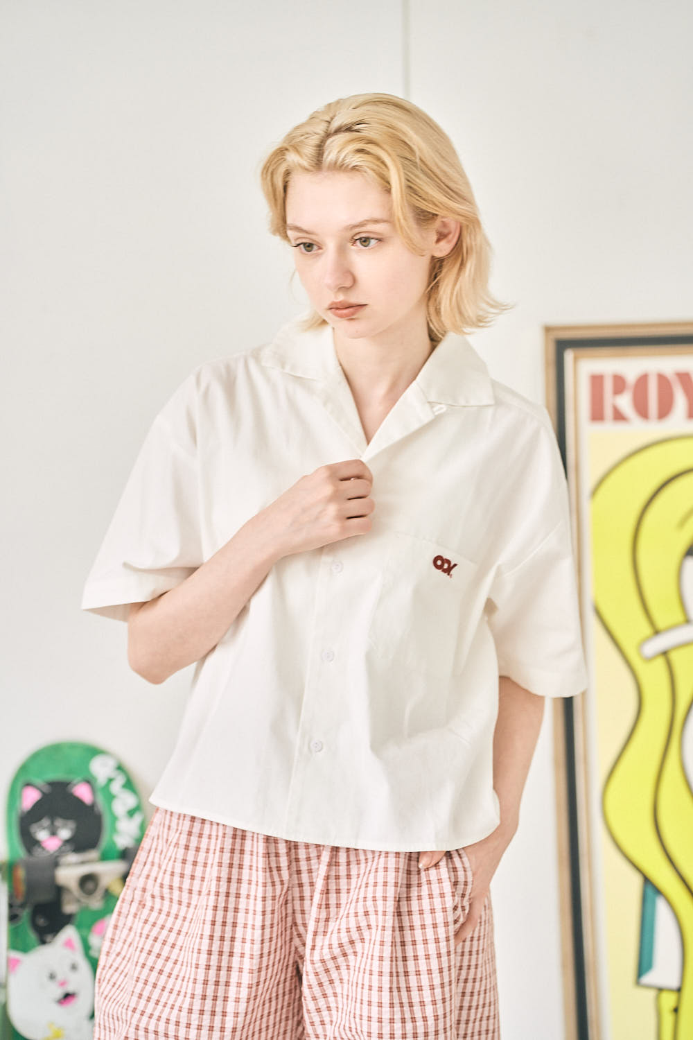 ODY WORK SHIRTS（WHITE）