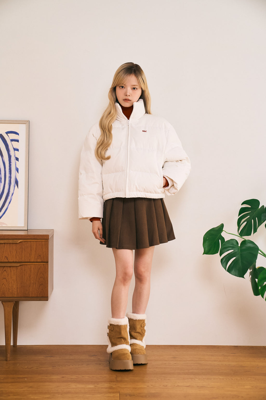ODY DOWN JACKET（WHITE）