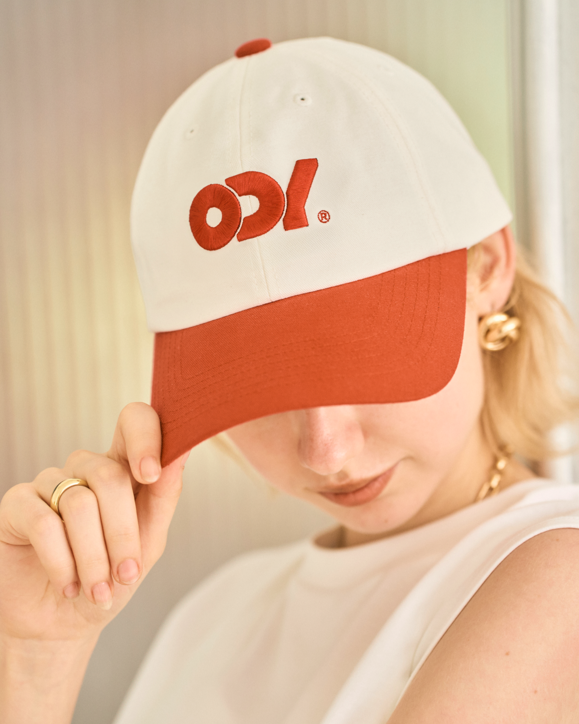 ODY LOGO CAP（RED）