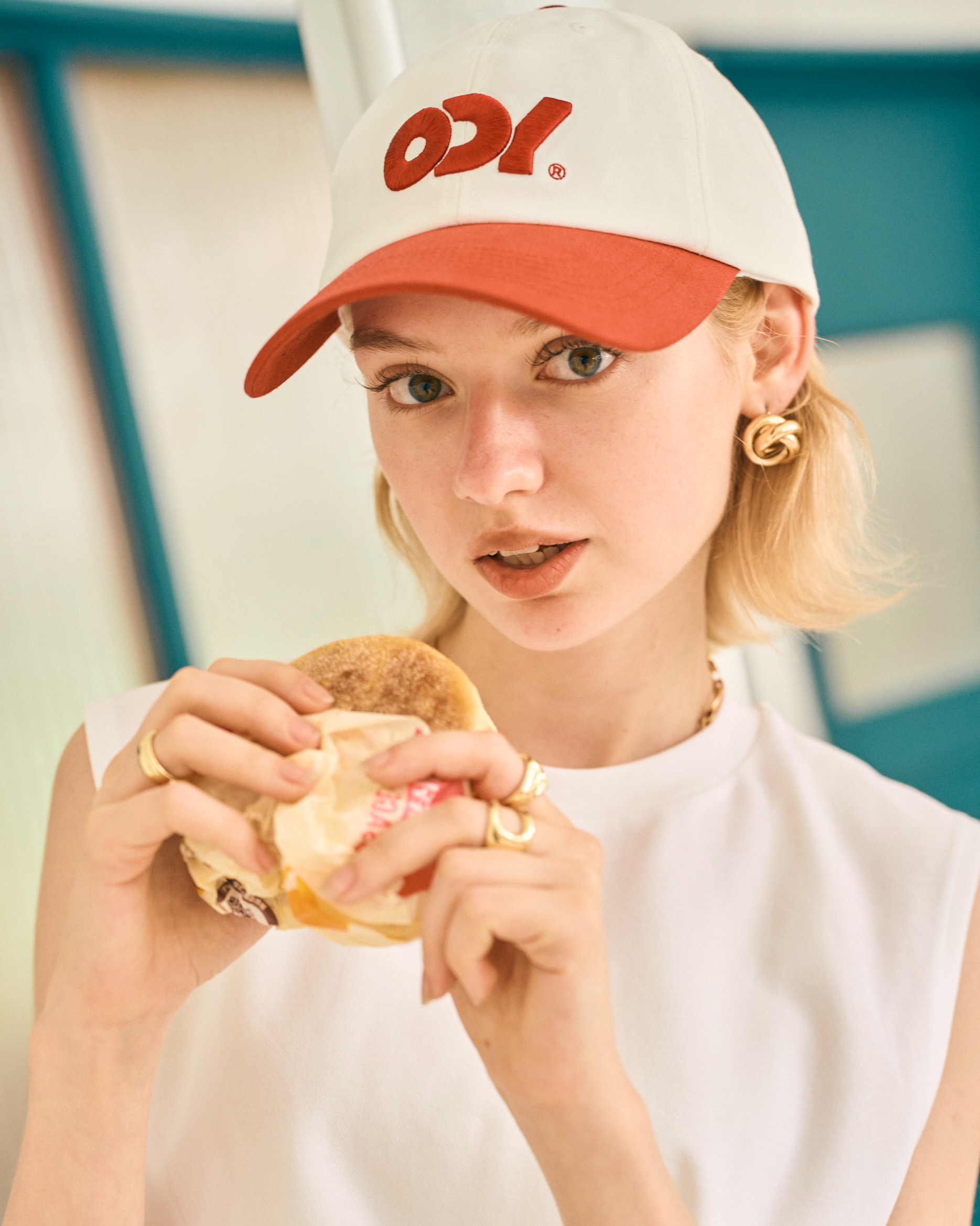 ODY LOGO CAP（RED）