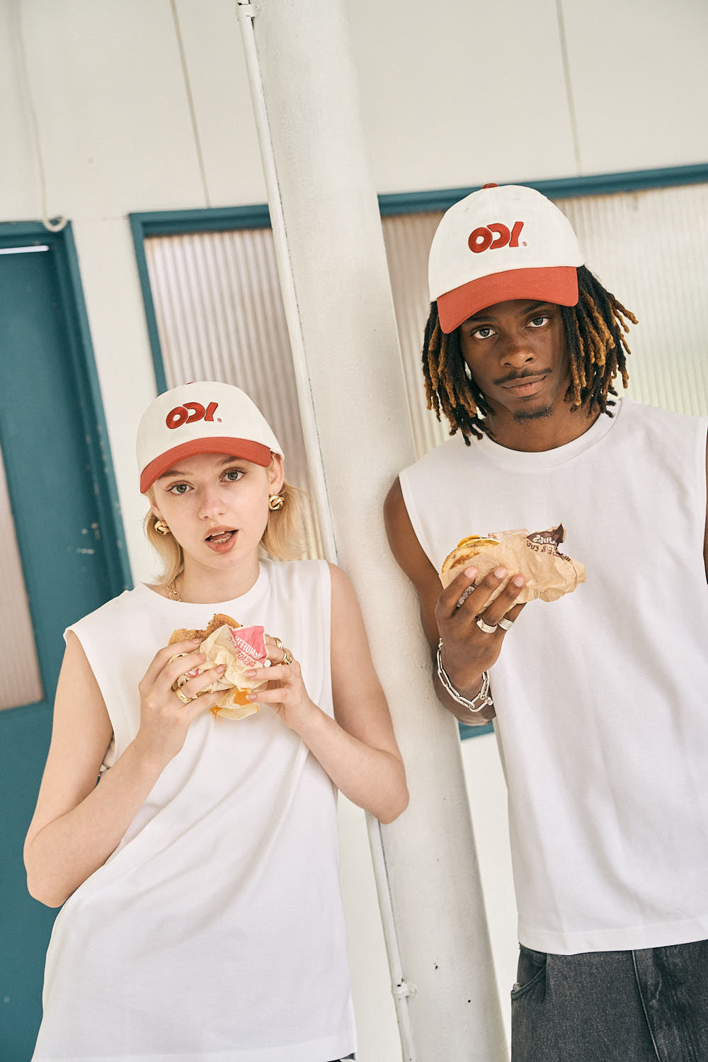ODY LOGO CAP（RED）